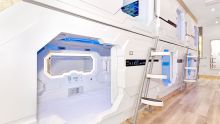 Space Q Capsule Hotel, Sydney CBD - Credit: Space Q Capsule Hotel View of capsule accommodation at Space Q Capsule Hotel, Sydney CBD