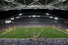Manly Sea Eagles vs Sydney Roosters at ANZ Stadium NRL Rugby League Grand Final Manly Sea Eagles vs Sydney Roosters at ANZ Stadium NRL Rugby League Grand Final