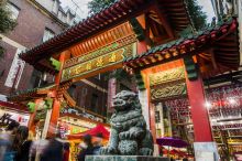 Chinatown gates on Dixon Street, Sydney