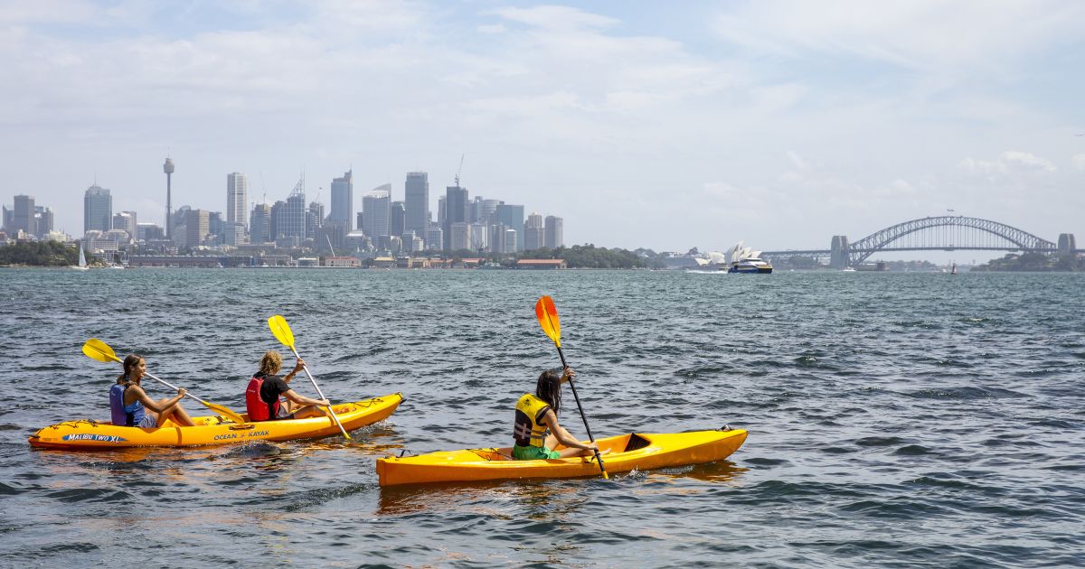 sydney kayak tour