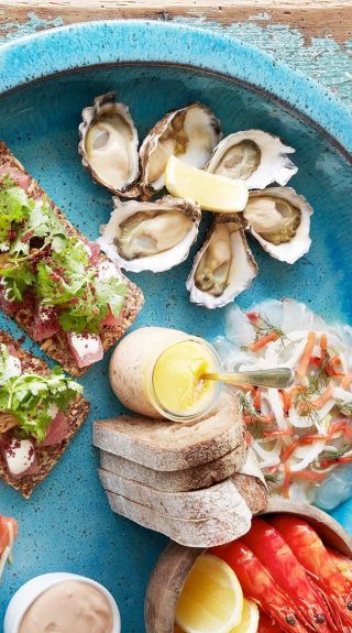 Seafood Platter at The Boathouse in Palm Beach, Sydney
