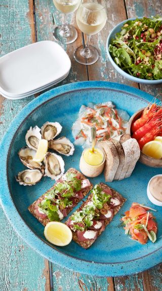 Seafood Platter at The Boathouse in Palm Beach, Sydney