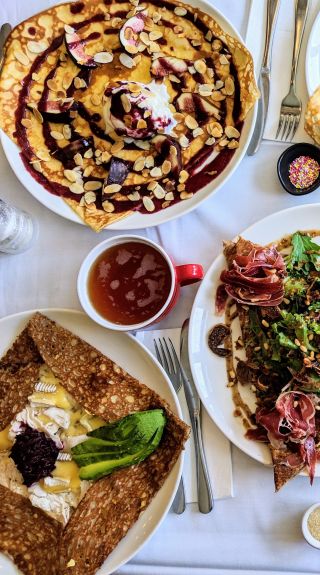 Crêperie at Four Frogs Crêperie in Lane Cove, Sydney North