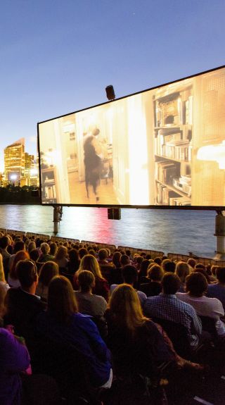 The St George OpenAir Cinema is located at Fleet Steps, Mrs Macquaries Point, Sydney