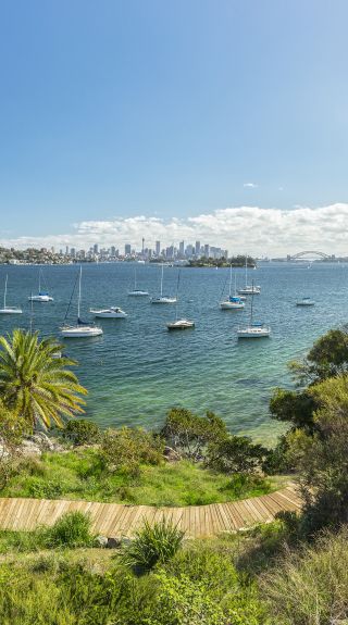 Sydney Harbour from the Hermitage Foreshore Walking Track