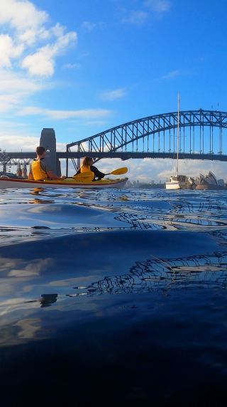 Kayaking with Sydney Harbour Kayaks at Sydney Harbour, Sydney City