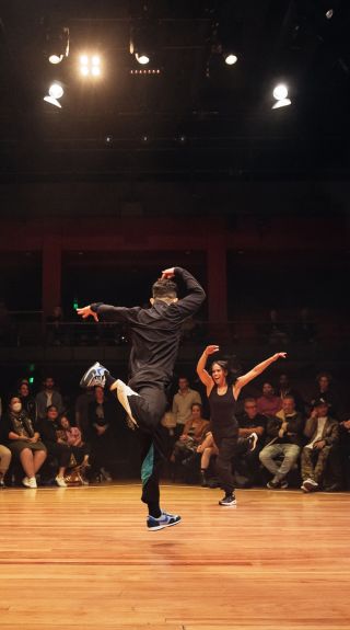 DeejayxDancer at the Sydney Opera House, Sydney - Credit: Jordan Munns