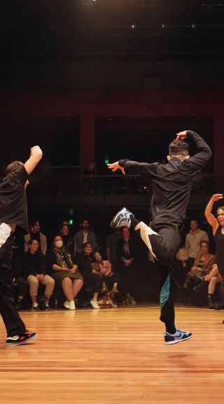 DeejayxDancer at the Sydney Opera House, Sydney - Credit: Jordan Munns