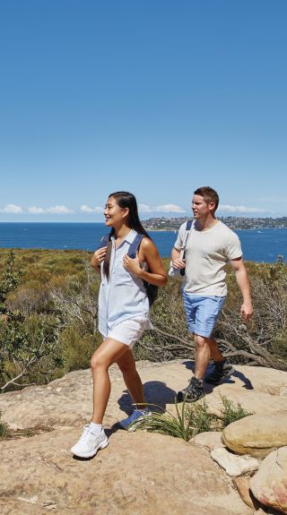 Views of Sydney Harbour on the Spit Bridge to Manly Walk