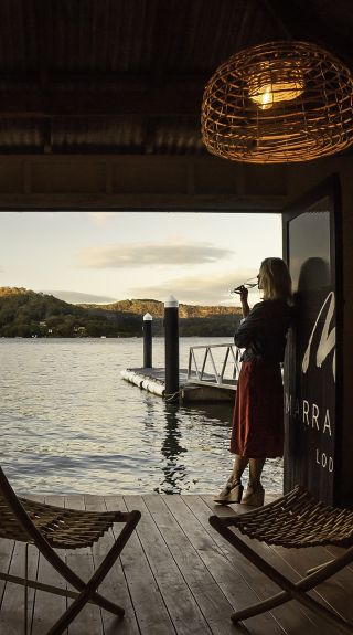 Marramarra Lodge at Berowra Waters, Hawkesbury River - Credit: Isabel Darling