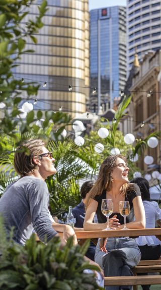 Outdoor dining, The Rocks