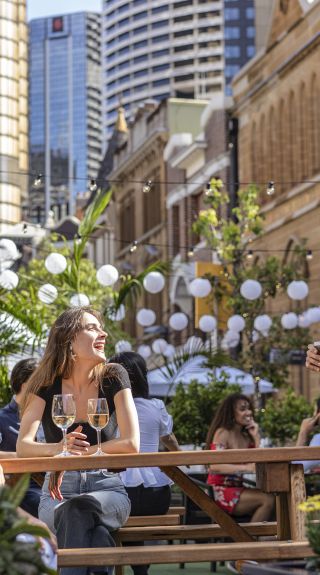 Outdoor dining, The Rocks