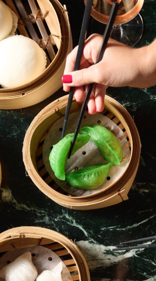 Yum cha dishes at JINJA, Macquarie Park - Credit: Steven Woodburn