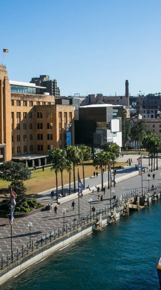 MCA Building from Circular Quay, 2017, photograph: Anna Kucera