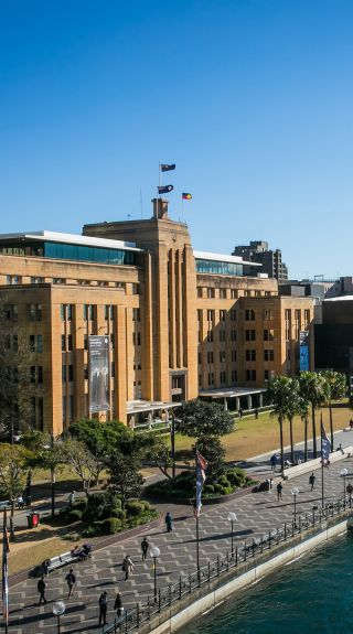 MCA Building from Circular Quay, 2017, photograph: Anna Kucera