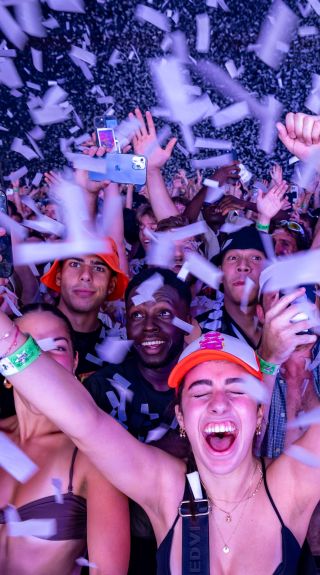 Crowd at Stormzy performance - Credit: Daniel Boud