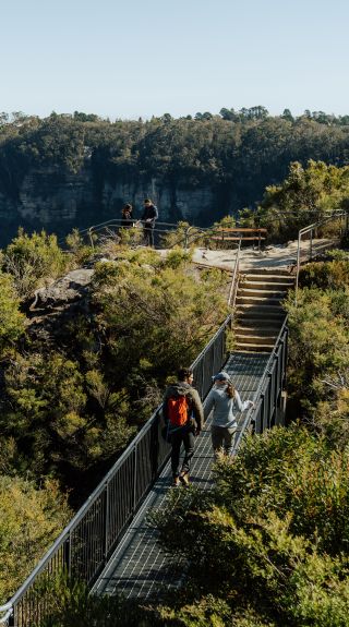 The Buttenshaw Bridge on the Grand Cliff Top Walk - Credit: Remy Brand
