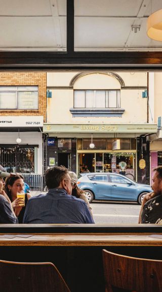 Window view, The Magpie, Enmore - Credit: The Magpie