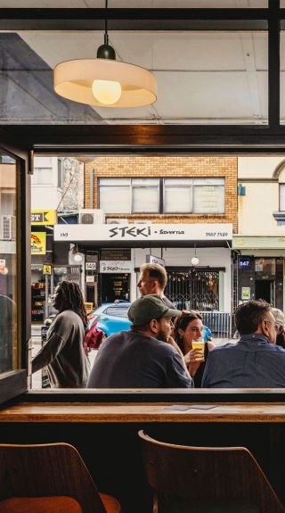 Window view, The Magpie, Enmore - Credit: The Magpie