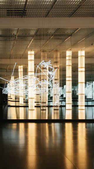 Cerith Wyn Evans, Borrowed Light Through Metz, Museum of Contemporary Arts, The Rocks - Credit: Lewis Ronald