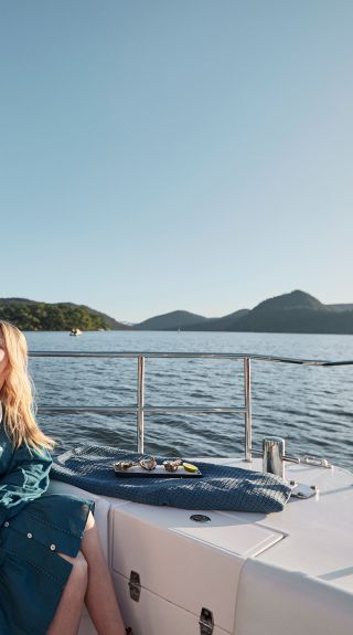 Sunset oyster cruise, Hawkesbury River