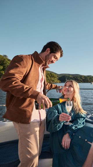 Sunset oyster cruise, Hawkesbury River