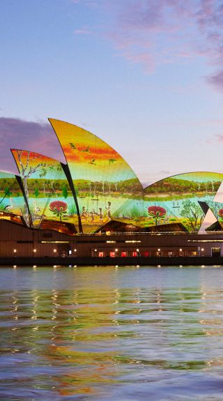 Dawn Reflection, Sydney - Artist: James P. Simon