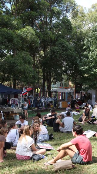 글리브 마켓(Glebe Markets), 글리브 - 사진 제공: 제임스 호란
