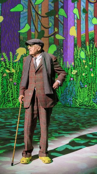 David Hockney: Bigger & Closer (not smaller & further away), Carriageworks Eveleigh - Credit: Justin Sutcliffe | David Hockney 