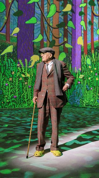David Hockney: Bigger & Closer (not smaller & further away), Carriageworks Eveleigh - Credit: Justin Sutcliffe | David Hockney 