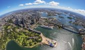 Aerial of Sydney City