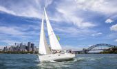 People enjoying a chartered sailing tour on Sydney Harbour