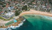 Crowds celebrating Australia Day at Dee Why Beach 