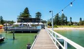 Jetty leading to The Boathouse Palm Beach, Sydney