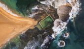 Mona Vale Rockpool aerial shot - Northern Beaches 