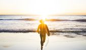 Surfing at Sunrise - Whale Beach - Sydney's Northern Beaches