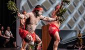 Walangari Karntawarra and Diramu Aboriginal Dance and Didgeridoo in Bondi, Sydney East
