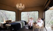 Massage Tent at Spicers Sangoma Retreat in Hawkesbury, Sydney North