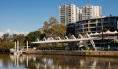 The Parramatta Wharf with beautiful views of the Parramatta River, Parramatta