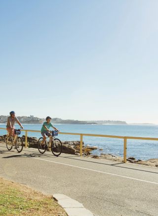 Cycling, Manly Beach
