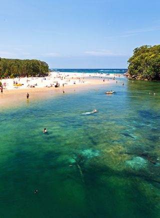 Wattamolla in the Royal National Park - Sydney's South