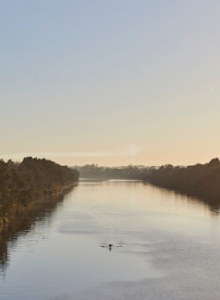 Kayaking on the Napean River 