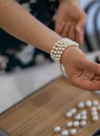 Pearl Grading Room at Pearls of Australia in Brooklyn, Hawkesbury
