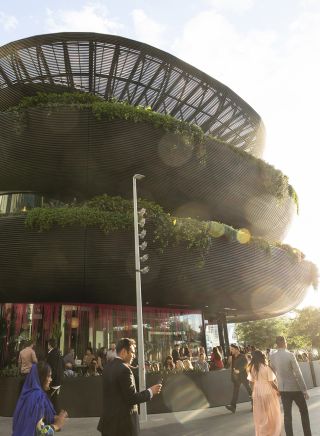 Outside of Barangaroo House