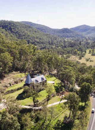 St Josephs Guesthouse aerial shot - St Albans