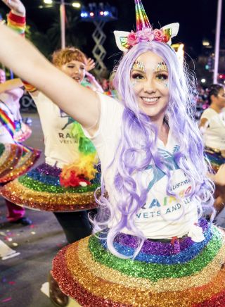 Celebrating the colourful collision of creativity and culture across our communities, Sydney Gay and Lesbian Mardi Gras 2019