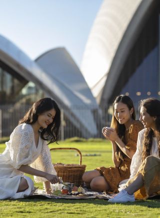 Picnic in the Royal Botanic Garden 
