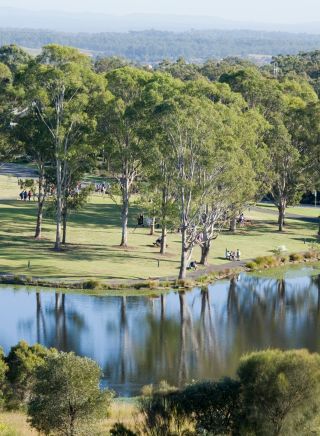 Lakeside at the Australian Botanic Garden Mount Annan, Sydney West