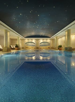 Swimming pool at The Langham, Sydney