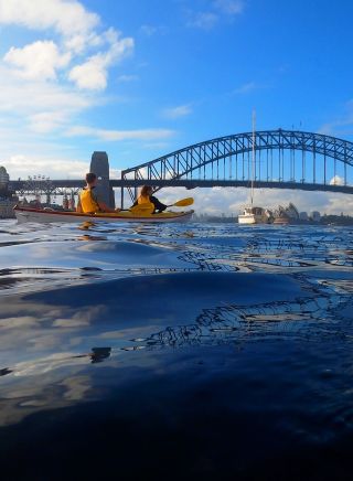 Kayaking with Sydney Harbour Kayaks at Sydney Harbour, Sydney City
